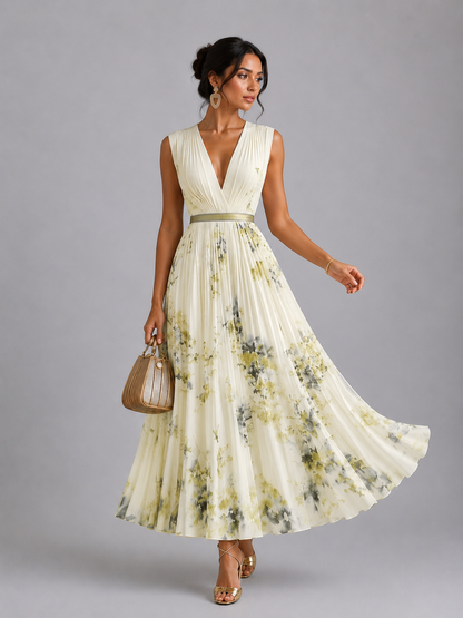 YVETE | Wrap Maxi Jurk