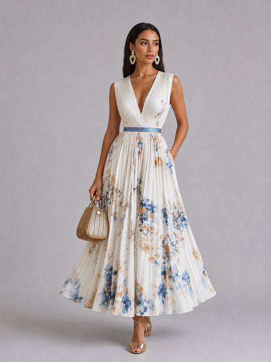 YVETE | Wrap Maxi Jurk