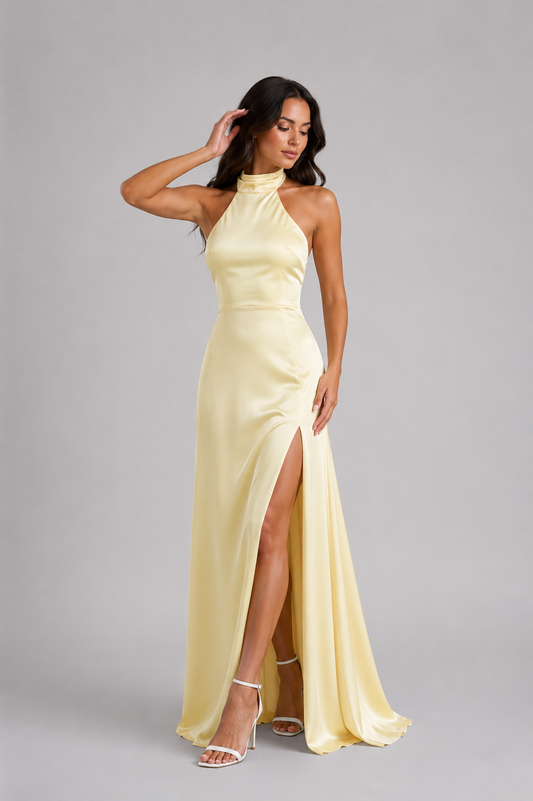 ZEYNEP | Satin Maxi Jurk